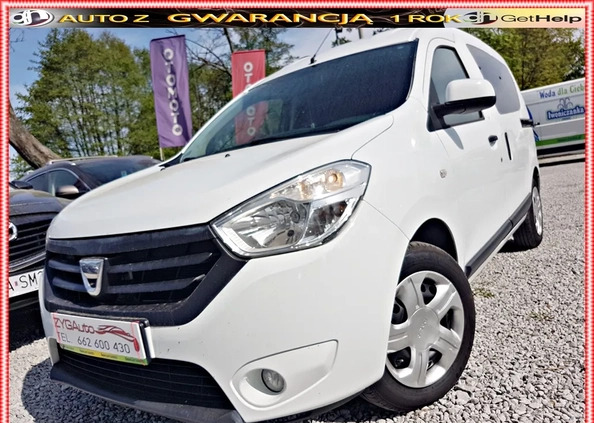 Dacia Dokker cena 29900 przebieg: 222000, rok produkcji 2016 z Białystok małe 379